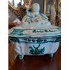 Zuppiera in maiolica Cerreto del 700