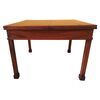 Emilian Empire extendable pull table in walnut     