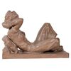 "Riposo in montagna" scultura in terracotta - O/7966