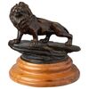 Bronze &quot;lion&quot; sculpture     