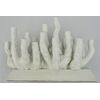 White porcelain in the shape of corals     