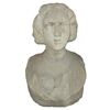 Serena stone sculpture depicting a bust of Constanza Bonarelli     