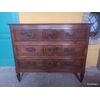 Louis XVI chest of drawers Parmesan in walnut     