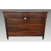 Chest of drawers Transition Directoire-Emilian Empire in walnut     