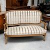 Sofa in gilded wood     