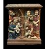 Historicist School - Beautiful Relief Nativity Scene in the Renano Style from the 16th century