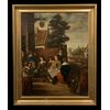 Scuola francese dall'inizio del XX secolo - Una kermesse a Holande (al seguito di Teniers)