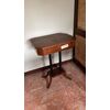Biedermaier coffee table in mahogany with drawer     