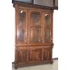Library Code 0714 end 800 Walnut with 3 doors