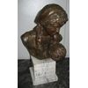 Code 3551 Bronze sculpture MATERNITY 'with marble base