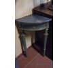 Small lacquered and gilded corner cupboa...