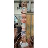 Particolare Totem in terracotta - H 250 cm