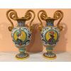 Coppia di Anfore in maiolica di Deruta