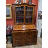 Trumeau veneered in walnut and inlays in precious woods, Austrian Directory period