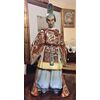 Statua in ceramica raffigurante Imperatore orientale - epoca Art Decò
