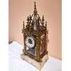 Bronze and crystal clock Period mid 19th century France