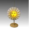 PIERO FORNASETTI, lampada da tavolo "Sole", illuminazione  vintage