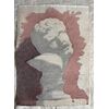 Watercolor drawing in pencil on cardboard depicting a marble bust.Signed and dated 1919 (Arturo Pietra archive).
