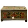 Decorated box from the Marche, 17th century     