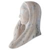 Art Deco pink marble religious sculpture NEGOTIABLE PRICE     