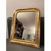 Antique gilded mirror from the 19th century France mis 61 x 48 cm     