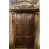 ptcr477 - door in walnut, eighteenth century, cm l 107 xh 201 xp 6     