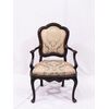Armchair in walnut, Veneto, Louis XV     
