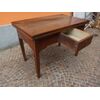 LOUIS XVI PIEDMONT STYLE CHERRY BOOK TABLE cm L116xP73xH 83,     