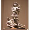 MATTEUCCI Domenico (1914-1991) Faenza | Scultura ceramica "San Michele"  