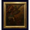 Spanish or colonial school (18th century) - The archangel Saint Michael, victor over the devil     