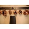 copper kitchen accessories antique cake molds     