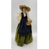 Charming Virgin Shepherdess In Polychrome Wood - Spain, 18th century     