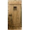ptir449 - chestnut door, 19th century, size 78 x 190 cm     