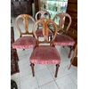 Walnut chairs     