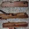 Soft wood plane for making grooves from the late 18th century     