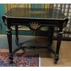 tav238 - writing desk with liftable side shelves, cm l 75 xh 73 x d. 54     