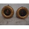 Pair of oils on copper     