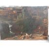 Paesaggio raffigurante cascate di Tivoli
