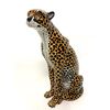 Cheetah - ceramic sculpture - 1990s     