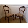 Pair of Louis Philippe chairs     