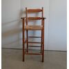 High chair with large armrests. Vintage     