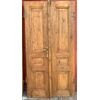  ptir459 - porta rustica a due battenti, epoca '800, misura cm L 97 x H 187 x P 4 