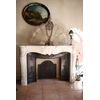 French fireplace with large size reducer Napoleon III     