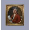 French school (late 18th century) - Superb portrait of Arpentier     