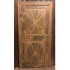 ptl594 - lacquered door, 18th century, cm L 114 x H 230     