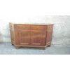 Notched sideboard in cherry     