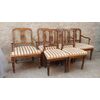 Group of Louis XVI chairs and armchairs     