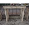 FIREPLACE WITH COLUMNS IN BURGUNDY STONE AGE 800 cm L125xP30xH113     