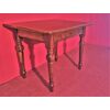 Coffee table with inlaid top and drawer