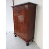 SECRETAIRE IN PIUMA DI MOGANO STILE IMPERO EPOCA PRIMI 800 RESTAURATO  cm 97xP42xH142